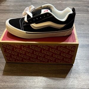 Vans Classic Black and White Skate Shoes